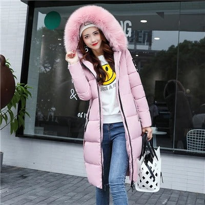 Parka Larga Acolchada Con Capucha Integrada Para Mujer | Ideal Para La Temporada Fría