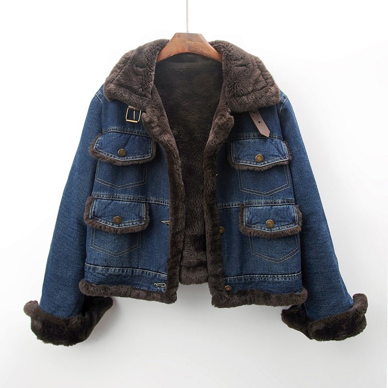 Chaqueta Larga con Cuello Estructurado y Bolsillos para Mujer | Ideal para Uso Diario en Clima Frío