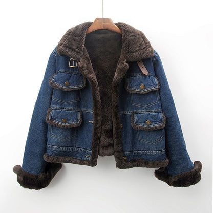 Chaqueta Larga con Cuello Estructurado y Bolsillos para Mujer | Ideal para Uso Diario en Clima Frío