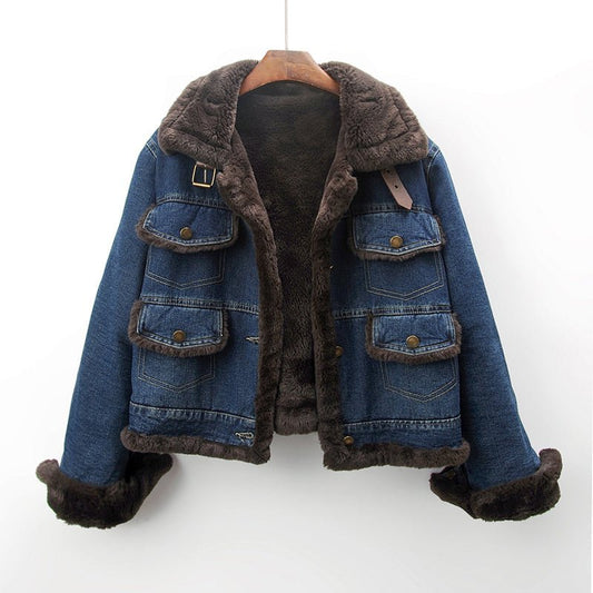 Chaqueta Larga con Cuello Estructurado y Bolsillos para Mujer | Ideal para Uso Diario en Clima Frío