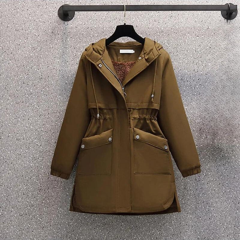 Abrigo con Capucha Integrada para Mujer | Ideal para Temporadas Frías