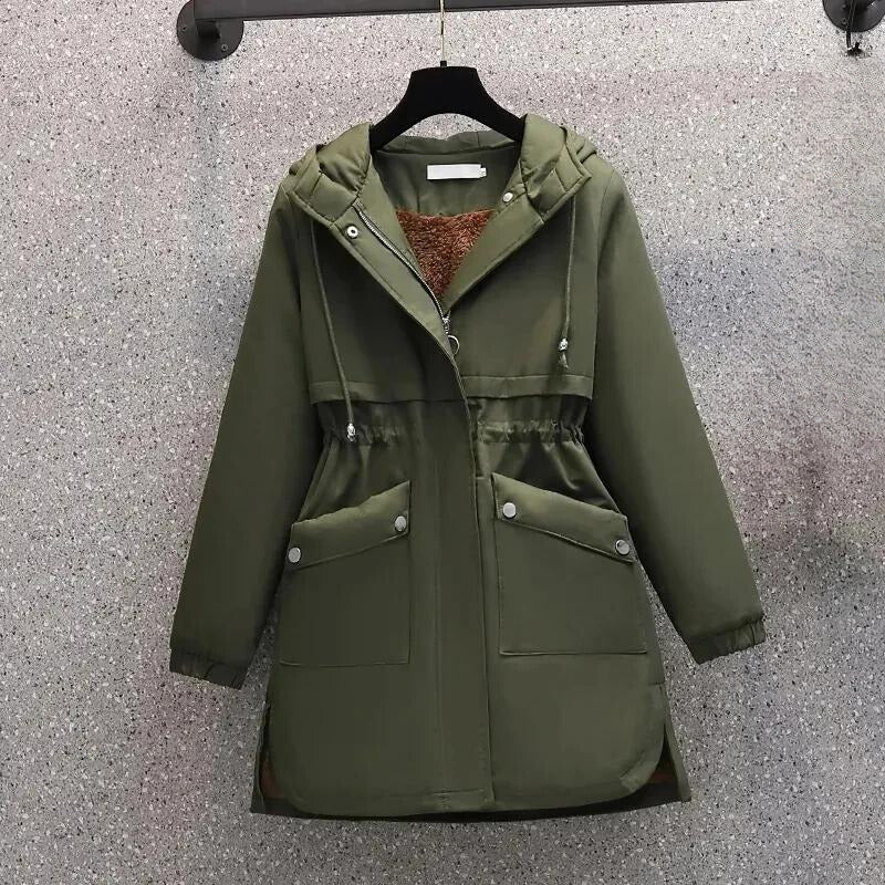 Abrigo con Capucha Integrada para Mujer | Ideal para Temporadas Frías