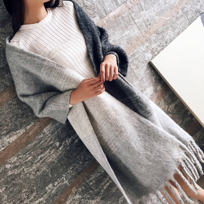 Bufanda Con Diseño De Cuadros Para Adultos | Ideal Para Invierno