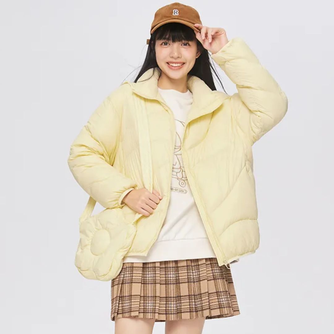 Chaqueta Acolchada con Cierre De Cremallera para Mujer | Ideal para Actividades Al Aire Libre En Invierno